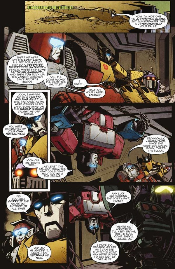Transformers Spotlight Hoist 9 Page Comic Book Preview   Trapped On An Alien Planet  Image  (8 of 9)
